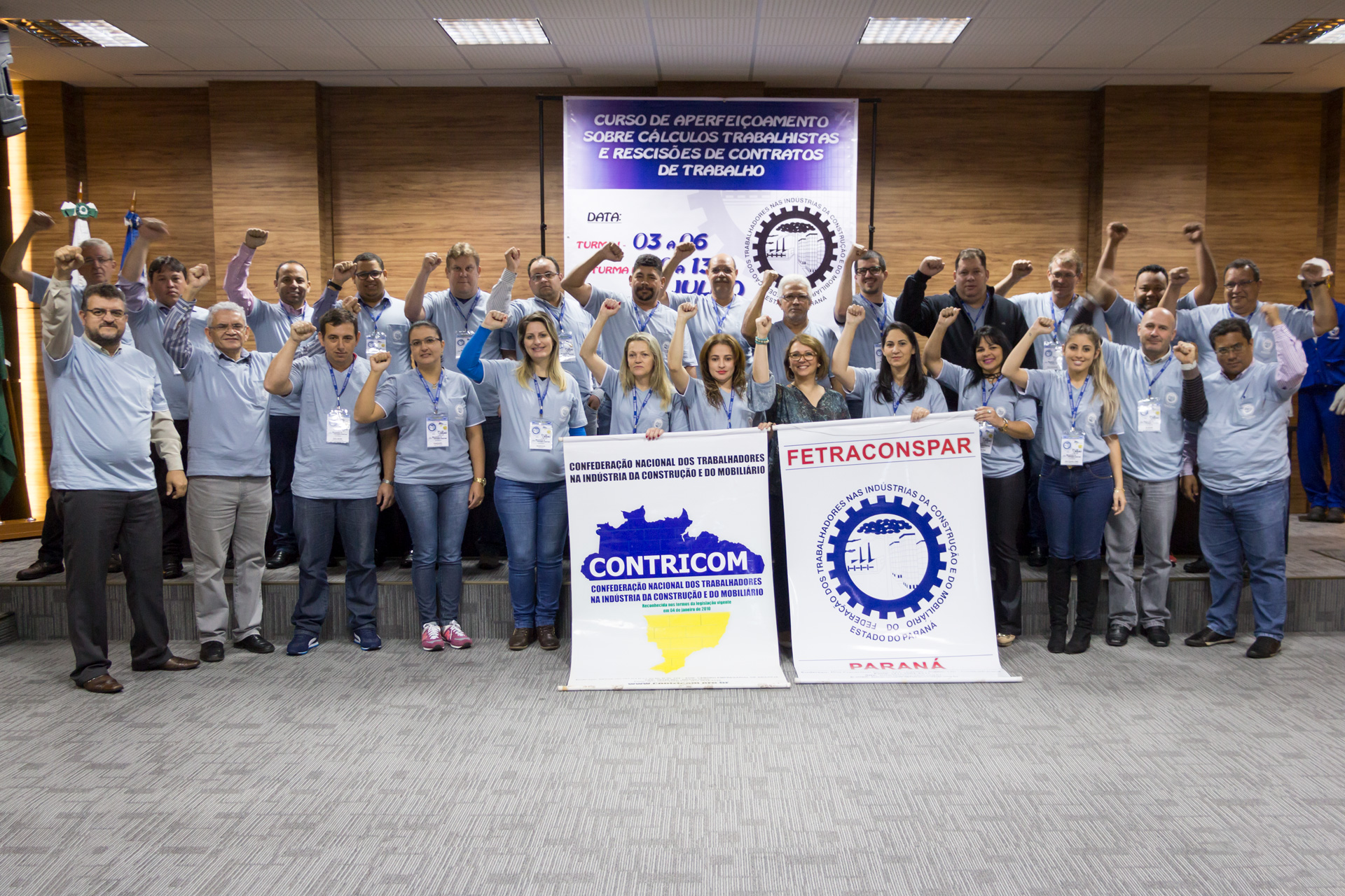 AERTURA DA 2ª TURMA DE 2017 DO CURSO DE APERFEIÇOAMENTO SOBRE CÁLCULOS TRABALHISTAS E RESCISÕES DE CONTRATOS DE TRABALHO